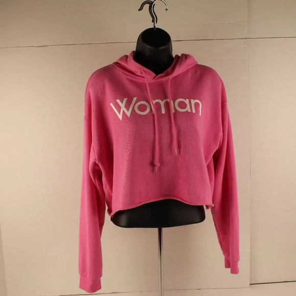 Forever 21 Crop Hoodie - Picture 2 of 4